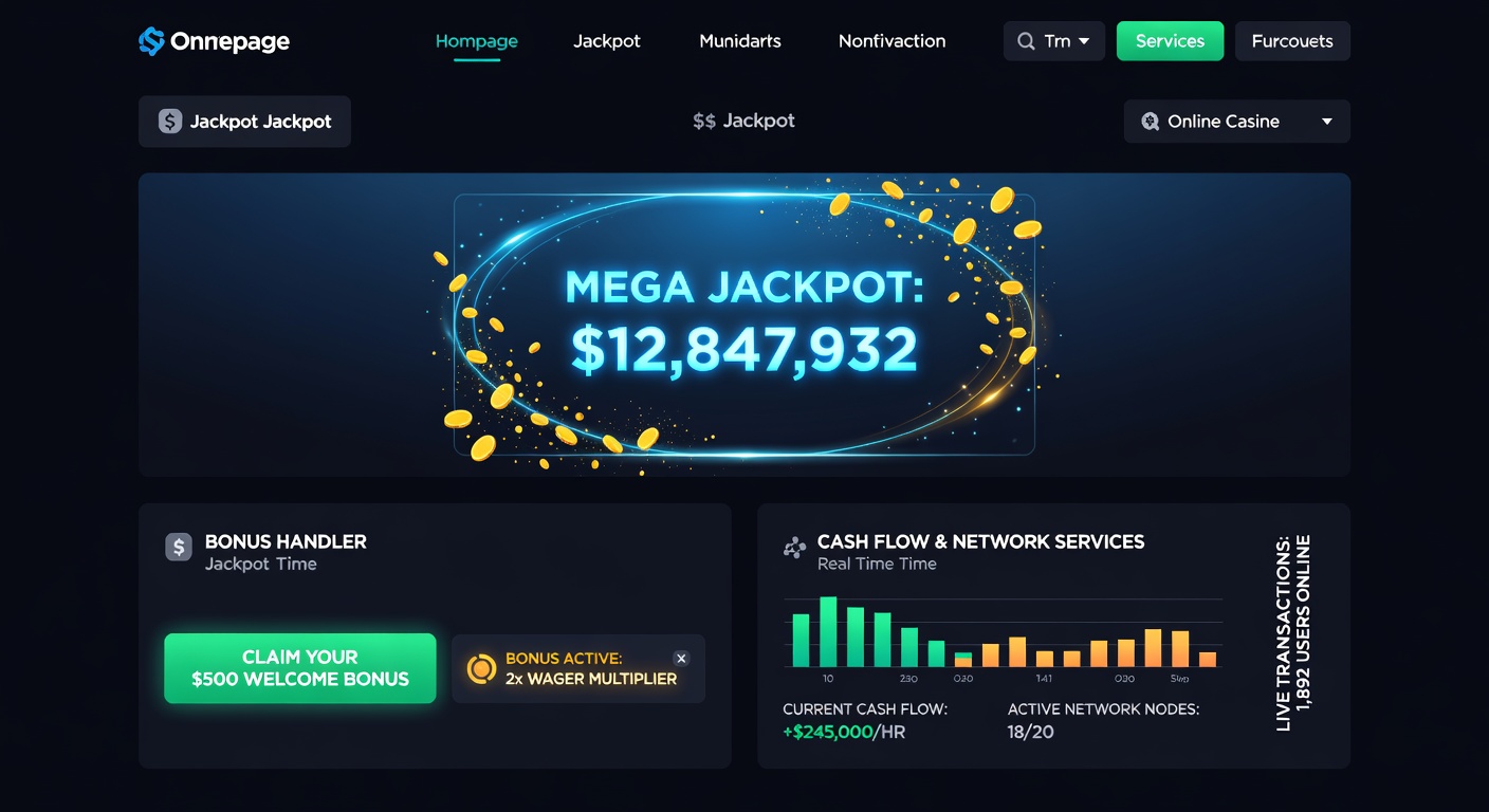 Dynamic chart showing interconnected nodes of a gambling network with glowing progressive jackpot pools and streaming bonus flows between mini-games